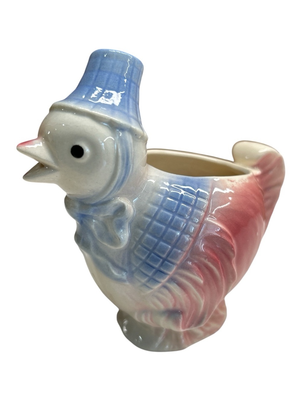 Vintage Royal Copley Chick in Bonnet Ceramic Creamer Jug Spaulding China Co.